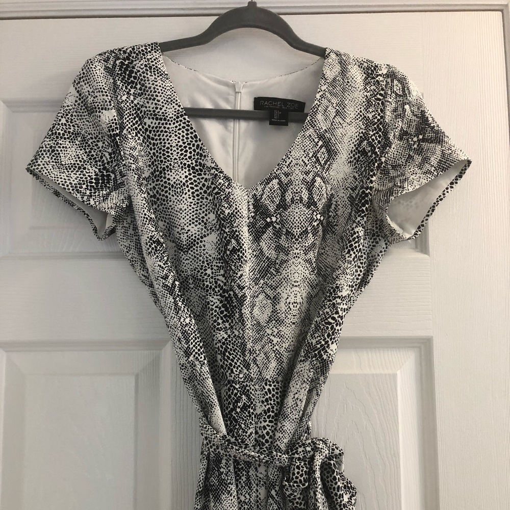 Rachel Zoe Snakeskin Jumpsuit